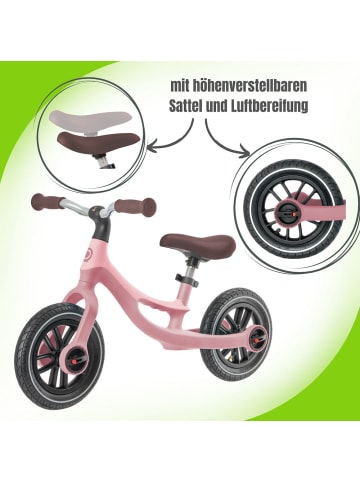 authentic Globber GO BIKE Elite Air Laufrad - Farbe: Pastel-Rosa