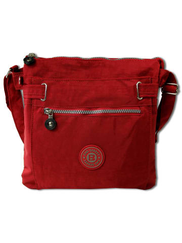 Bag Street Umhängetasche Nylon rot ca. 26cm