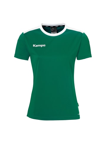 Kempa Trainings-T-Shirt Emotion 27 Women in lagune/weiß