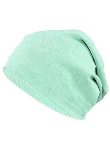TupTam Unisex Kinder Beanie Mütze Schlauchschal Set in grün