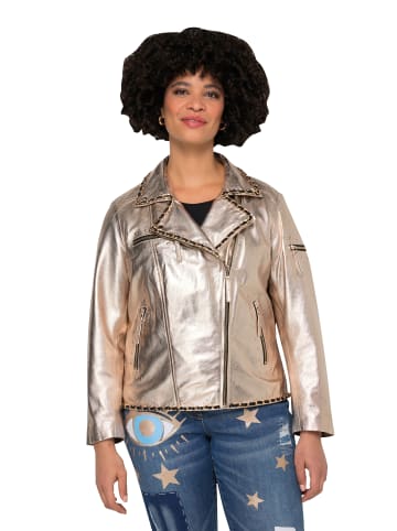 Angel of Style Lederjacke in gold