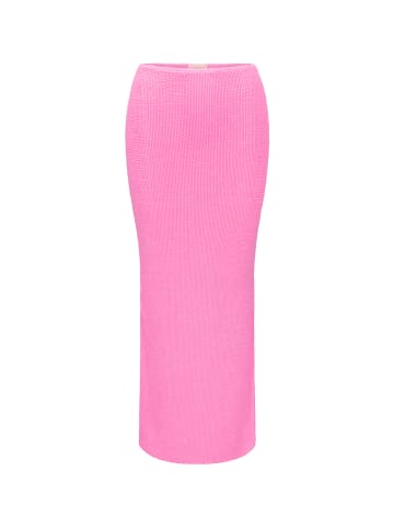 Moda Minx Maxirock Scrunch Long Maxi Skirt in Candy Pink