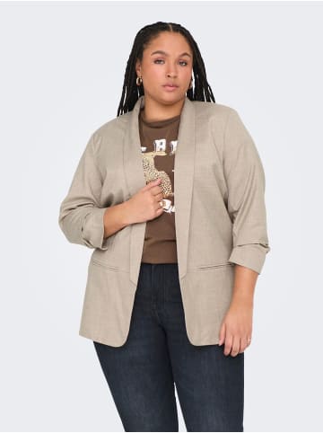 ONLY Carmakoma Blazer in White Pepper