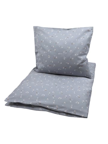 müsli Bettwäsche Junior in Jasmin blue/ Balsam cream/ Walnut