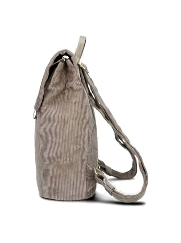 Zwei Mademoiselle MR13 - Rucksack 37 cm (leo) in cord-mocca