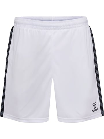 Hummel Short "Hmlauthentic Pl Shorts" in Weiß
