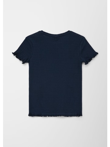 s.Oliver T-Shirt kurzarm in Blau