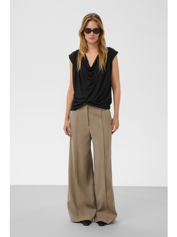 Soaked in Luxury Jerseytop SLHanadi Gerade Passform in Black