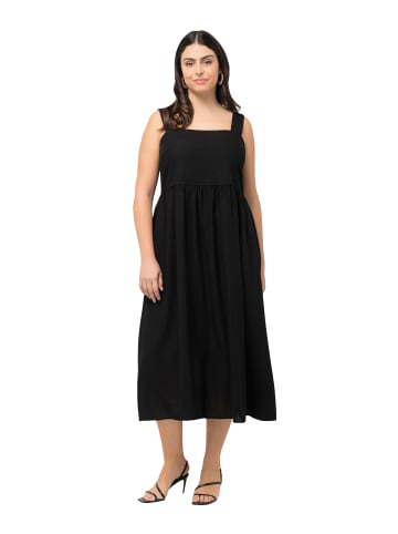 Ulla Popken Midikleid in schwarz
