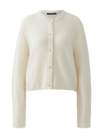 Oui Strickjacke ILAYA in offwhite
