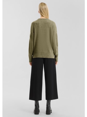 QS Strickpullover in 75W0_olivgrün