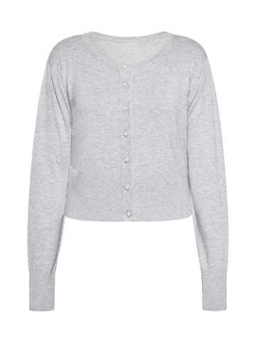VIRITA Women Cardigan in Grau Melange
