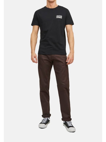 Jack & Jones T-Shirt Corp in Black / small print