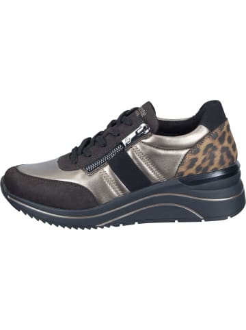 remonte Schnürschuhe in nougat/bronze/schwarz/braun