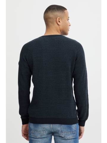 BLEND Strickpullover BHComen in Mittelblau
