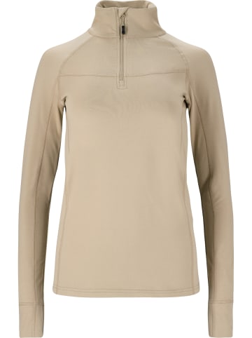 Whistler Funktions-Langarmshirt Blume in 1136 Simply Taupe