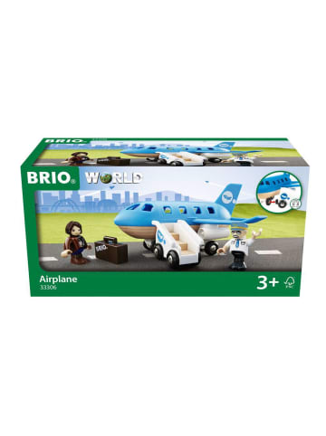 Brio Brio Aktionsspiel Blaues Flugzeug in bunt