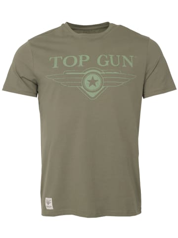 TOP GUN T-Shirt TG20213038 in olive