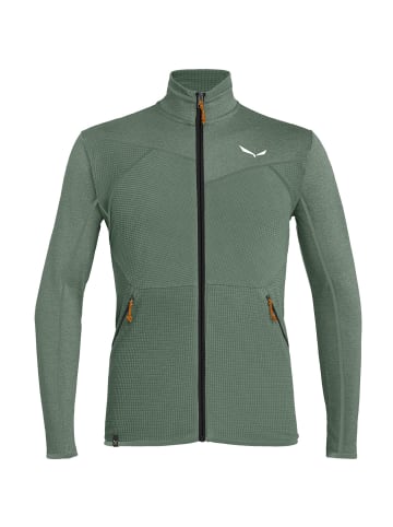 Salewa Fleecejacke Puez Hybrid in Tannengrün