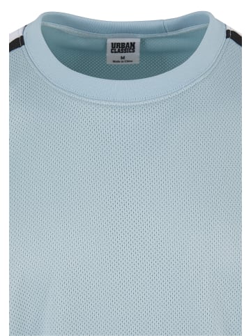 Urban Classics Mesh Tee in oceanblue