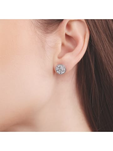 Tom Tailor Ohrstecker Edelstahl in silber