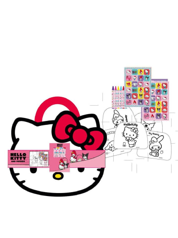 Hello Kitty Spiel- & Malheft Kinder Aktivitätsbuch mit bunten Seiten