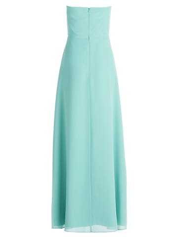 Vera Mont Abendkleid mit Wasserfallausschnitt in Bright Jade