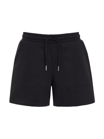 Threadbare Sweatshorts THB Spencer Jersey Tie Waist Short in Schwarz