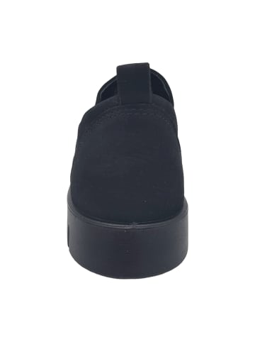 Ecco Hochfront Slipper in Schwarz