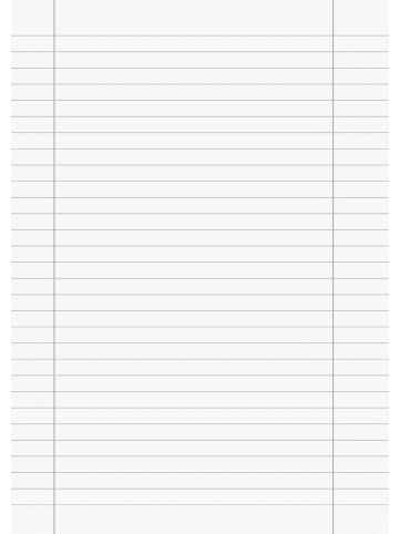 BRUNNEN Kanzleibogen A3 gefalzt auf A4 Lineatur 27 Packung mit 50 Bogen