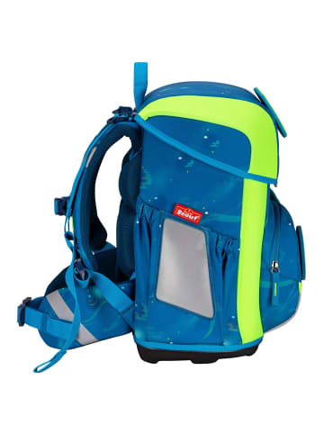 Scout Neo DIN - Schulranzen Set 4tlg. (Action) in Deep Sea