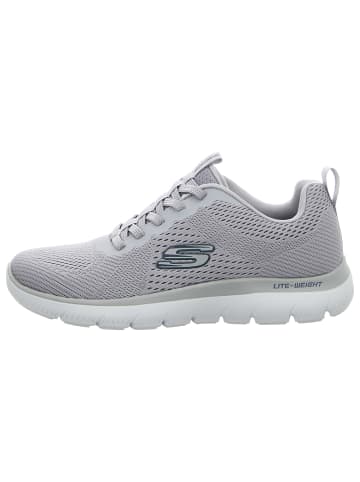 Skechers Sportlicher Slipper in grau