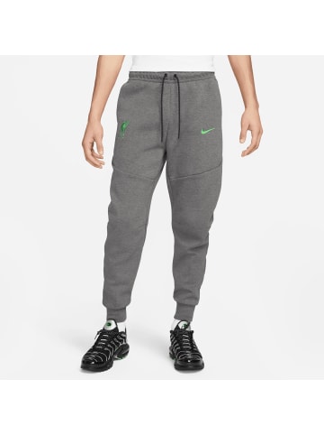 Nike Performance Jogginghose FC Liverpool Tech Fleece in grau / grün