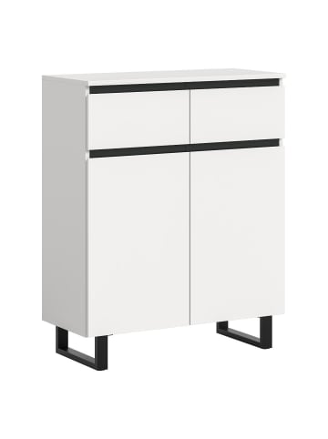 ebuy24 Weiß 80 x 36 cm