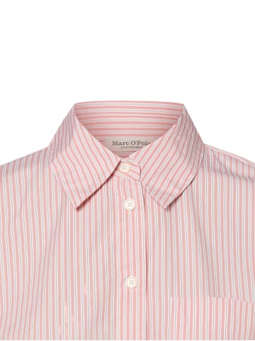 Marc O'Polo Hemdbluse in aprikot weiß - 0003