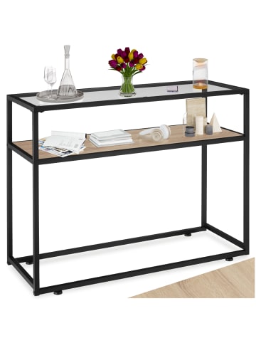 tectake Beistelltisch Kilkenny 100x41x80,5cm