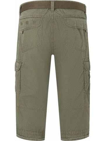 Timezone Shorts 3/4 Cargo Hose loose fit Mid Waist Pants in Olive