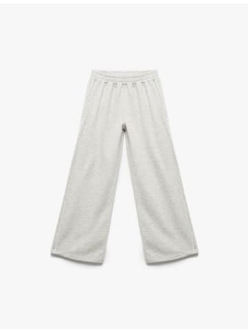 KOTON SWEAT BOTTOMS in Grau Melange