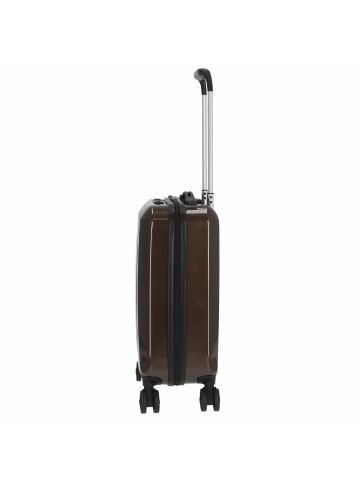 Check.In London 2.0 - 4-Rollen-Trolley 50 cm in carbon champagner