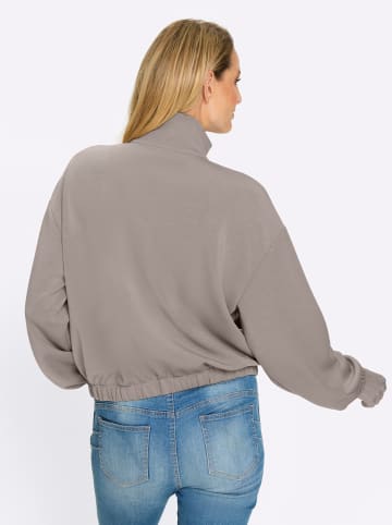 Heine Jersey-Jacke in taupe