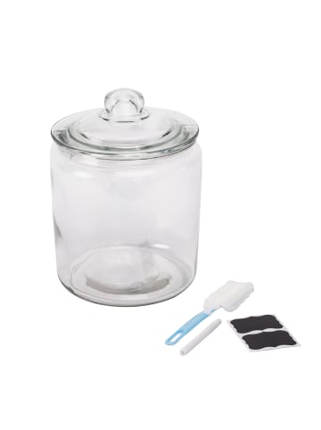 relaxdays Vorratsglas in Transparent - 4 l