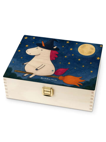 Mr. & Mrs. Panda Tee Box Einhorn Hexe Design ohne Spruch in Weiß
