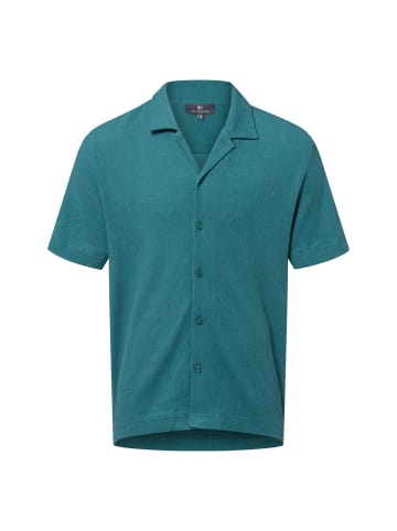 Nils Sundström Hemd in petrol - 0002