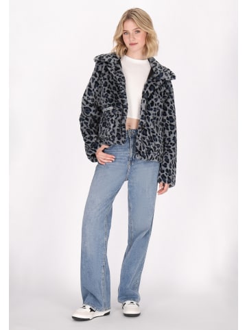 myMo Damen Jacket in Blau Mehrfarbig