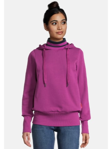 Salzhaut Hoodie SÄLWE in Plum