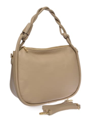 Luisa Vannini Umhängetasche in Taupe