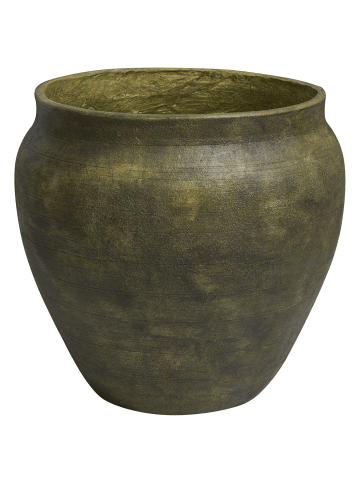 Beliani Outdoor Blumentopf THERISO in Grün - (W) 54 x (H) 49 x (L) 54 cm