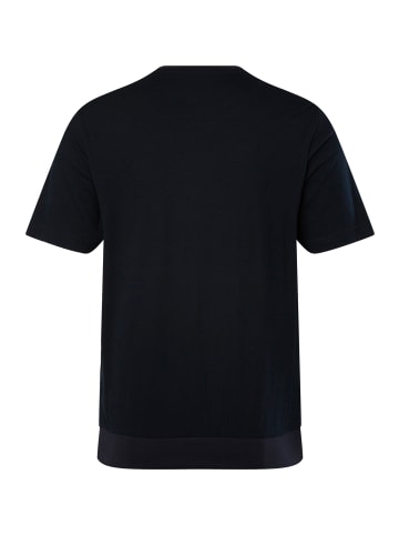 Men Plus Kurzarm T-Shirt in navy blau