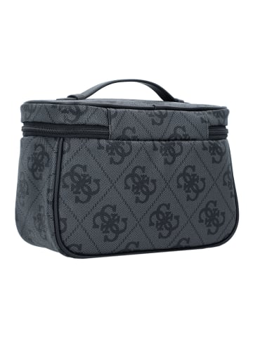 Guess Berta Beautycase 26 cm in coal logo