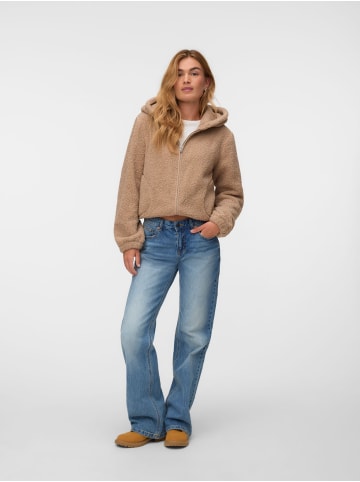 Vero Moda Teddyfell Jacke in Doeskin